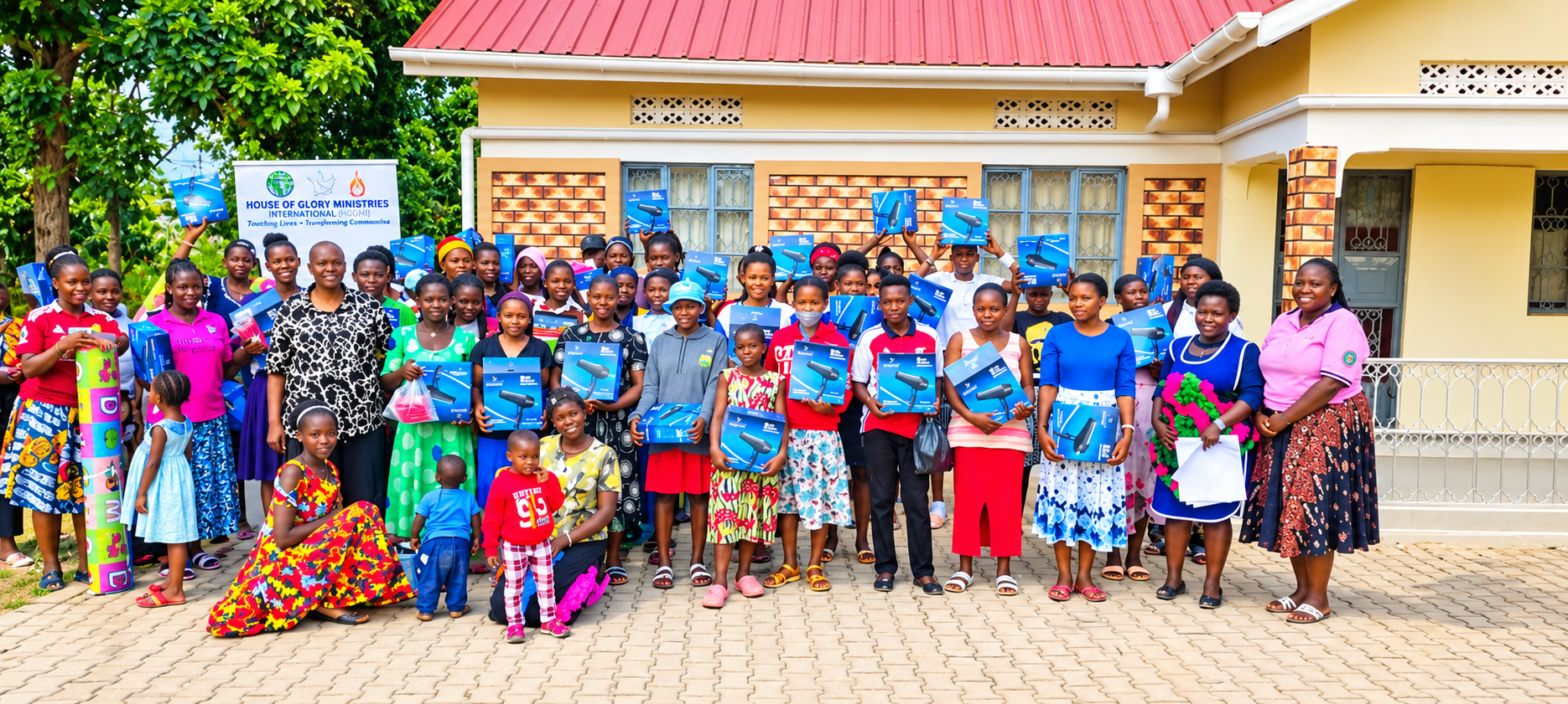 Start up kits donated by IDI to AGPP AGYWs